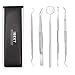 IBEET Dental Hygiene Kit - Includes Tarter Scraper/Scaling Instrument, Dental Pick, Dental Sickle,and Mouth Mirror - Professional Surgical Grade Dentist Approved Tools