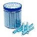 Sweet Spindles Mini Hard Candy Sticks - 50 Piece Jar (Blue)