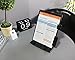 Juvale Document Holder for Typing with Adjustable Clip & Line Guide Holds Letter, Legal & A4 Size Paper, Portable Steel Reading Stand