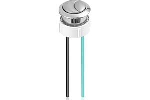 PIHIL 38mm Toilet Push Button Replacement, Dual Flushing Toilet Push Button Spare Parts, Compatible with Geberit & Kohler Par