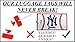 Luggage Tag, Yankees, Embroidered, 2 pack, (NEVER BREAKS!)