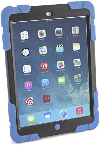 Caseiopeia 360 Rotating Kickstand Case with Screen Protector for iPad Air (KSR-IPA-BLU)