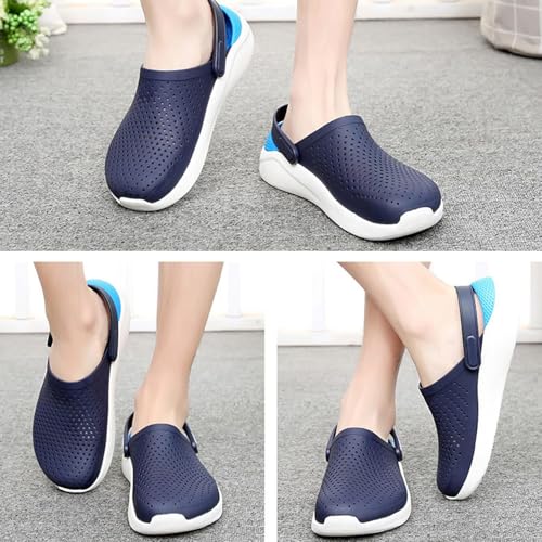 GGEROU Men's and Women's LiteRide ClogԺåCasual Shoe Mules, Classic Casual Sports Clogs/Sandals with Adjtable Back Strap - Extraordinary Comfort Technology - Comfortable & LightWeight