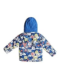 Quiksilver - Chaqueta de nieve para niños con sistema de crecimiento de 10 K