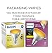 Philips LED Indoor/Outdoor 469080 90 Watt Equivalent PAR 38 Light Bulb (4 Pack), Yellow