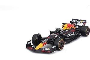 BBURAGO Maisto 1:43 Race Oracle Red Bull Racing RB18 (2022) w/Driver: Verstappen #1