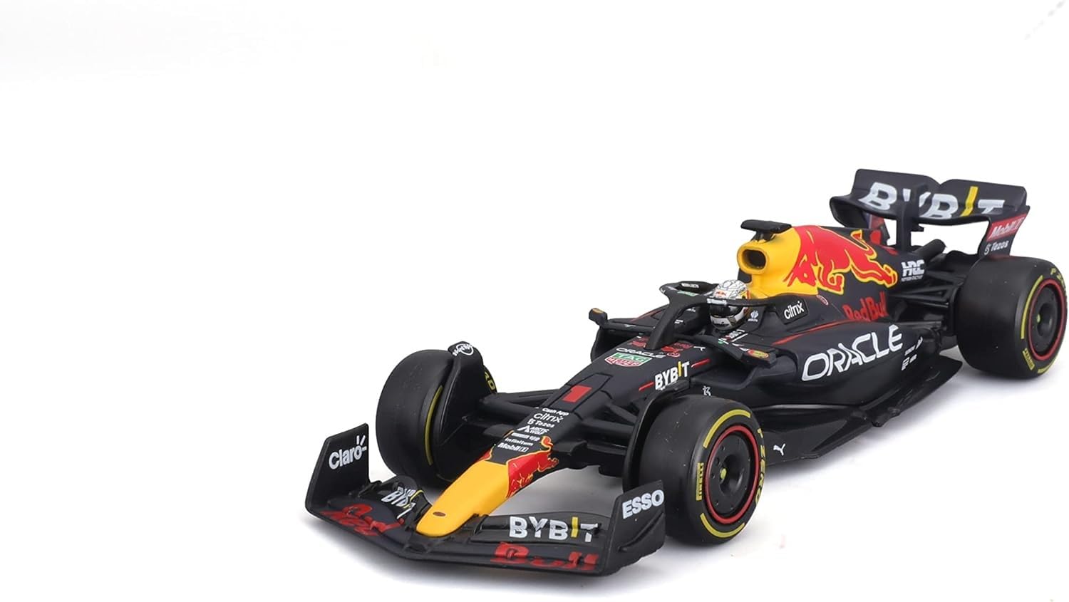 Bburago RED BULL RACING RB18 (2022) WITH HELMET PEREZ 1:43 Scale Die-Cast Race Car