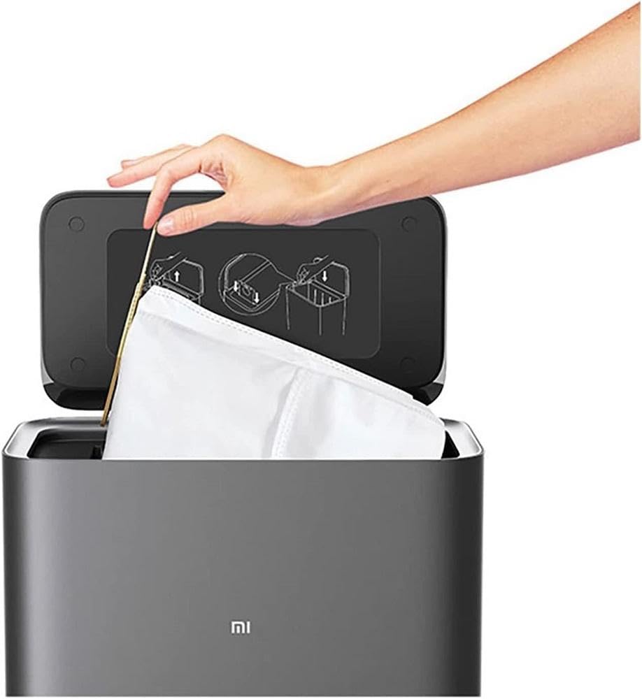 Xiaomi Mi Robot Vacuum-Mop 2 Pro Ultra Auto-Empty Station Absaugstation mit Ladefunktion (16500Pa Saugkraft, Entleerung in 10 Sekunden, einfache Bedienung, Staubbehälterkapazität 4 Liter) Schwarz 4