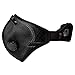 RZ Mask Air Filtration Dust and Pollution Mask M2 Mesh - Black - BONUS Includes 5 F1 99.9% Filters Medium