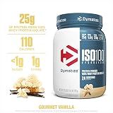 Dymatize Nutrition Iso 100 Hydrolyzed Whey Protein Isolate - Gourmet Vanilla 1.6 lbs Pwdr