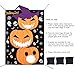 Max Fun DIY Halloween Bean Bag Toss Games with 3 Bean Bags for Kids Party Favor