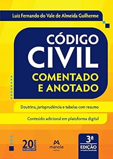 Livro Código civil comentado e anotado