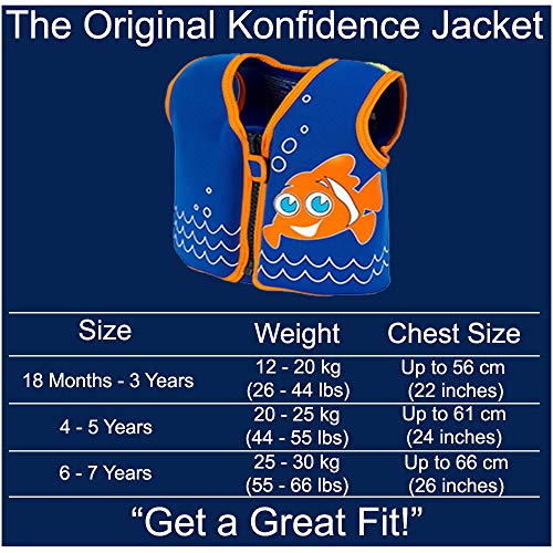 Konfidence The Original Jacket Buoyancy Swim Vest Pricepulse