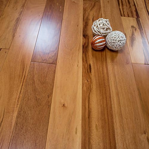 Tigerwood Prefinished Engineered 5" x 1/2" Wood Flooring Samples w/3mm Wear Layer at Discount Prices by Hurst Hardwoods