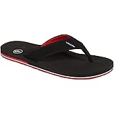 Volcom mens Victor Sandals – Water-friendly Flip Flops With Recliner Comfort Foam Footbed