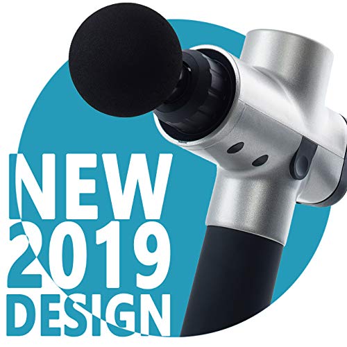Ecardy Muscle Massage Gun - Percussion Massage Gun for Athletes - Hand Held Muscle Massager Gun - Gun Muscle Deep Relaxation- Deep Tissue Massage Gun Massage Machine
