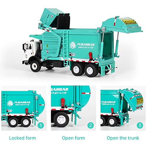 duturpo 1/43 Scale Diecast Collectible Waste Management Truck with