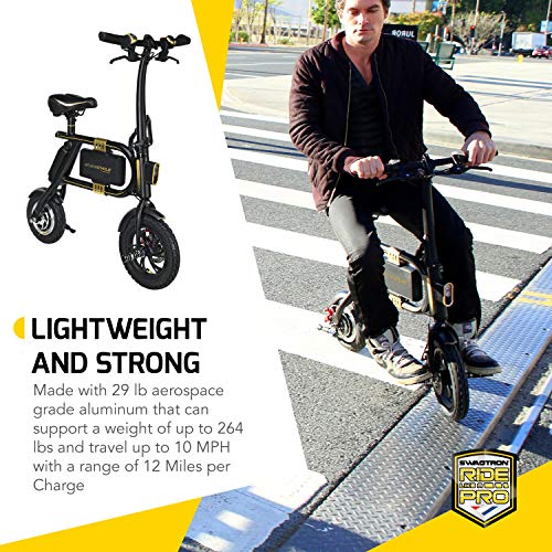 Swagtron Swagcycle SC1 Folding Electric Bicycle with Collapsible Frame