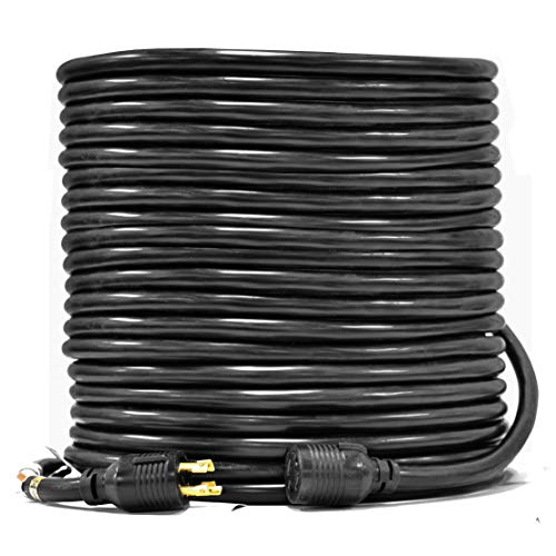 Ceptics 100Ft 30amp Generator Extension Cord NEMA L1430 UL Listed