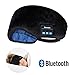 Sleep Headphones,Lavince Wireless Bluetooth Headphones Music Travel Sleeping Headset 4.2 Bluetooth Eye Mask Handsfree Sleep Eye Shades Built-in Speakers Microphone Washable Black