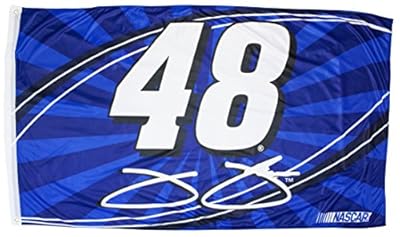 Jimmie Johnson Flag-huge 3'x5' Nascar #48 Jimmie Johnson Flag With Car # Newest Style