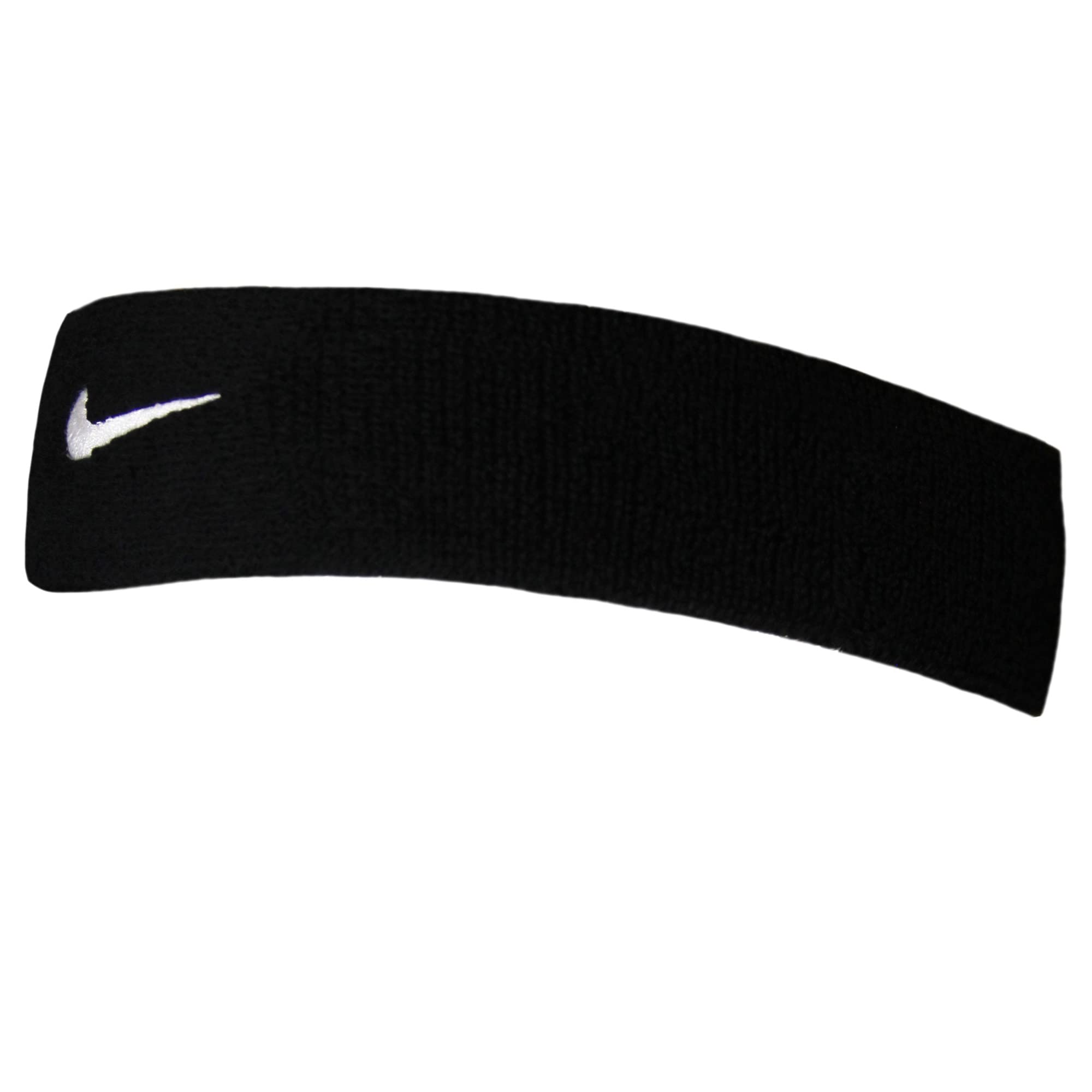 Nike Unisex Erwachsene Swoosh Headband/Stirnband, Schwarz (Black/White), Einheitsgröße
