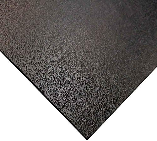 Online Plastic Supply HDPE (High Density Polyethylene) Sheet 1/16" x 24" x 48" - Black