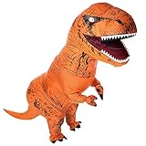 GABOSS Adult T-rex Costume Inflatable Dinosaur Shape Inflatable Costumes Halloween Dino Suit