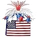 American Flag Centerpiece Party Accessory (1 count) (1/Pkg) primary