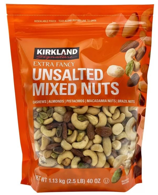 カークランドシグネチャー 無塩 ミックス・ナッツ 1.13kg商品画像