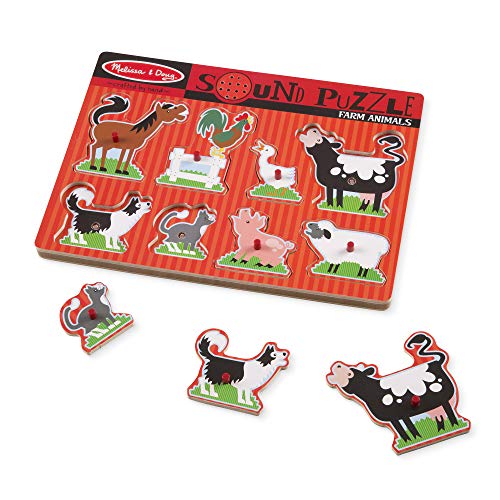 2 Melissa+Doug+Animals+Sound+Puzzle
