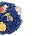 Bilipala Mediterranean Fishing Net Decoration, Fish Netting with Seashell Decor, Nautical Party Decorations, Blue