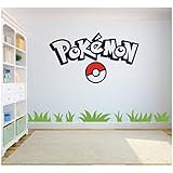 Cartoon Pokemon Go Wall Stickers For Kids Rooms Home Decor Pikachu