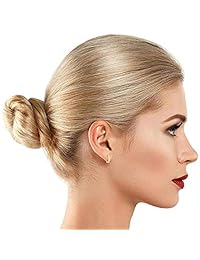 PAVOI 14K Gold Plated Cuff Earrings Huggie Stud   Small Hoop Earrings for Women