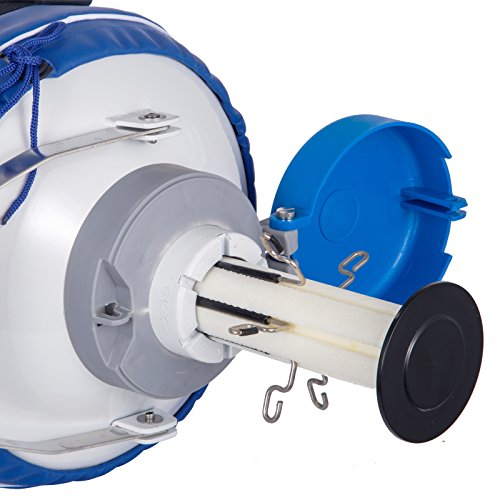 BestEquip Liquid Nitrogen Container 6L Liquid Nitrogen Storage Tank Static Cryogenic Container with 6 Canisters