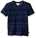 Splendid Boys' Striped Short Sleeve Indigo Tee