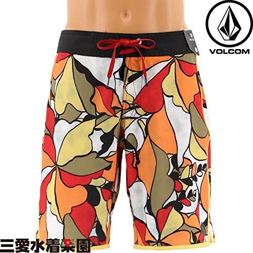 Amazon ボルコム Volcom 15年モデル Mens Floral Lines メンズボードショーツ A M 80ブルー トランクス 通販