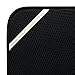 Envision Home Dish Drying Mat for Kitchen, Absorbent, Reversible Microfiber Dish Mat, 18 Inch x 32 Inch, Black