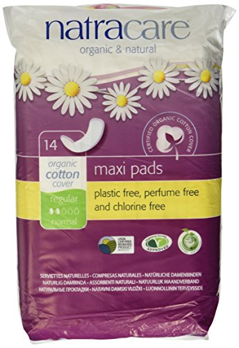 Natracare Natural Feminine Maxi Pads Regular 14 Pad(s)
