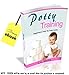 Potty Training Seat for Boys and Girls - Toilet Trainer Ring for Toddler - Non Slip Grip with Splash and Pee Guard - Portable Travel Elongated Potty Chair- Hanging Ring for Storage and Bonus Ebook