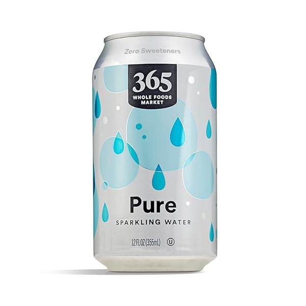 365 BY WHOLE FOODS MARKET, PURE SPARKLING WATER, 12 FL OZ