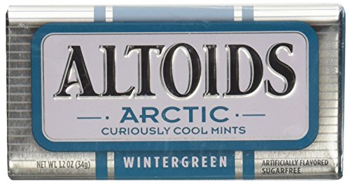 Altoids Arctic Curiously Cool Mints Wintergreen: 8 Packs of 1.2 Oz