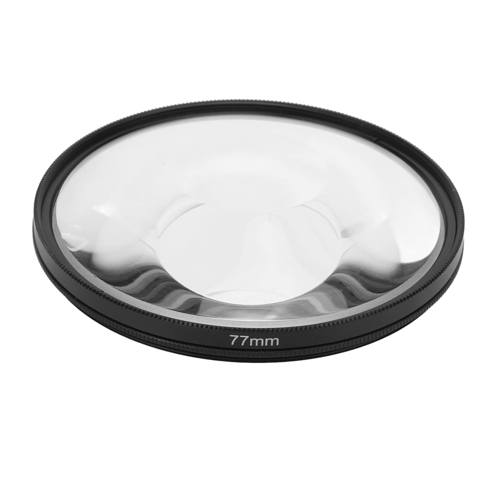 77mm Camera Lens Vortex Prism Optical Glass Distortion Effect Camera Prism Special Effect Filter Photography Accessories