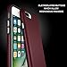 MoboZx iPhone 7 Plus Case, [Premium Grippery] Dual-Layer [Rugged PC + Flexible TPU] Slim Protective Scratch-Resistant Shock-Proof Bumper for Apple iPhone 7 Plus (Maroon)