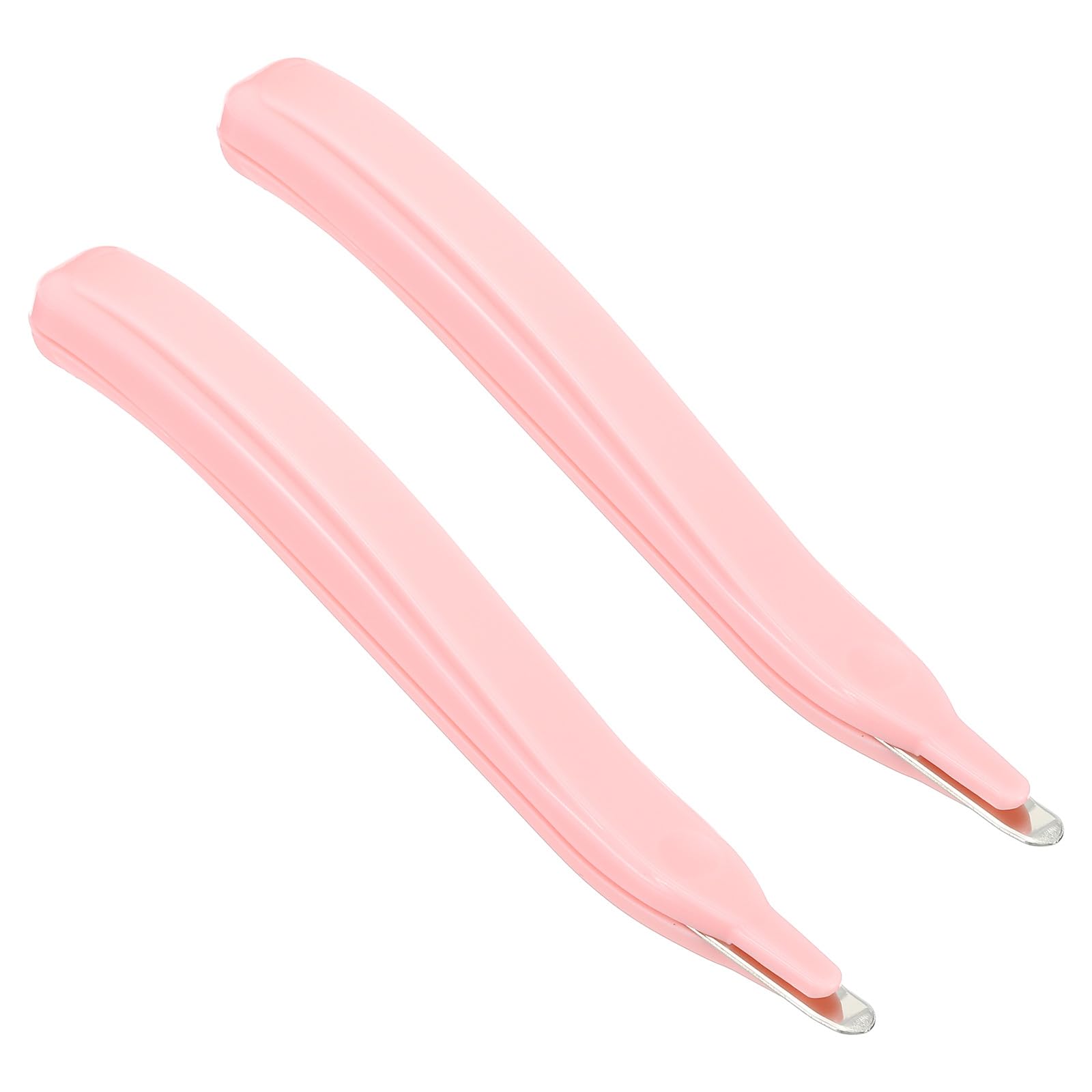 PATIKIL Staple Remover, 2 Pack Magnetic Staple Puller Desktop Removal Tool Cutting Tool for Office Home, Pink