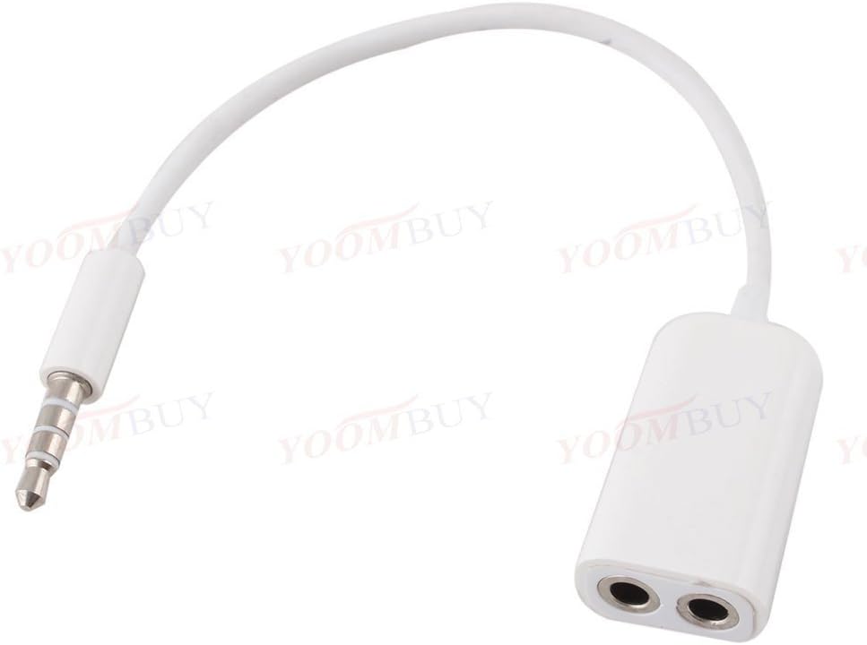 morelife London 3.5mm Audio Splitter Data Cable(White)