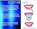 Polar Teeth Whitening Pen Kit Fast Acting Tooth Whitening Gel with a 5 X Teeth Whitening LED Light for 5 X The Whitening Acceleration