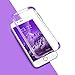 iPhone X Case Cover Crystal Shock-Absorption Soft TPU Bumper and Anti-Scratch Ultra Clear Slim Case for Apple iPhone 10 (Violet)
