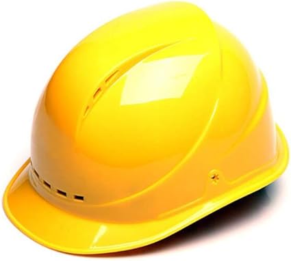 Mxz Schutz Helm Konstruktion Schwer Hut Arbeiter Helm Baustelle Beluftet Atmungsaktiv Schutzhelm Farbe Gelb Amazon De Sport Freizeit