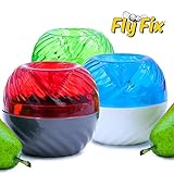 FlyFix Fruit Fly Trap (Reusable) (3, Red/Green/Blue)